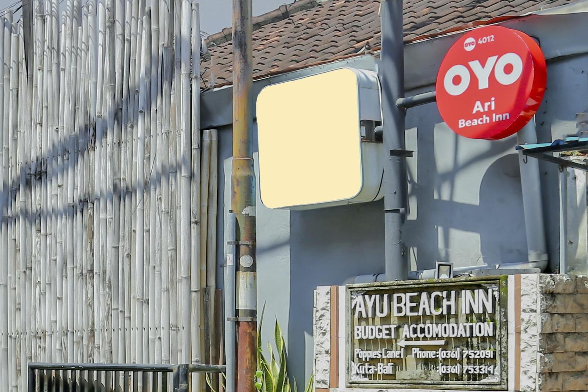 Oyo 4012 Ari Beach Inn 꾸따 외부 사진
